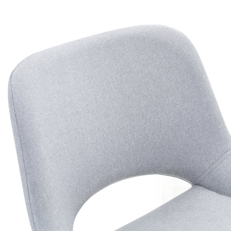 Modern Swivel Adjustable Bar Stools Set - 2 Pack, Linen Fabric, Holds Up to 250 lbs, Suitable for Home Bars and Kitchen Islands.