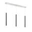 Luminaire suspendu linéaire à 3 lumières pour îlot de cuisine Bowning-49243043-49243054