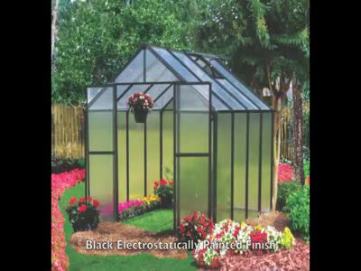 Monticello 12' High Impact PVC Greenhouse Work Bench