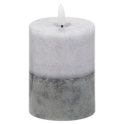 Unscented Flameless Pillar Candle