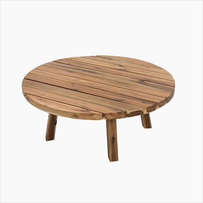 Deretha Solid Wood Single Coffee Table