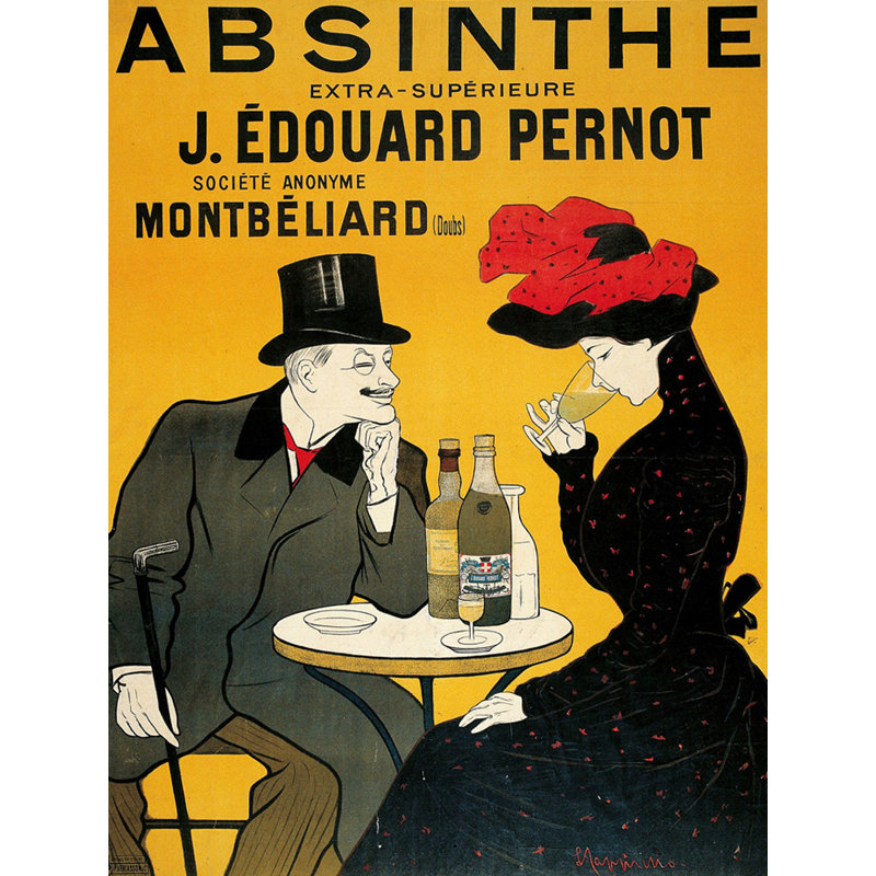Absinthe, H 24 po x l 18 po