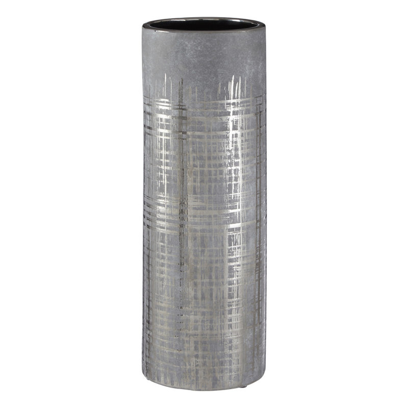 Claymore Ceramic Table Vase, 36cm H x 12cm W x 12cm D