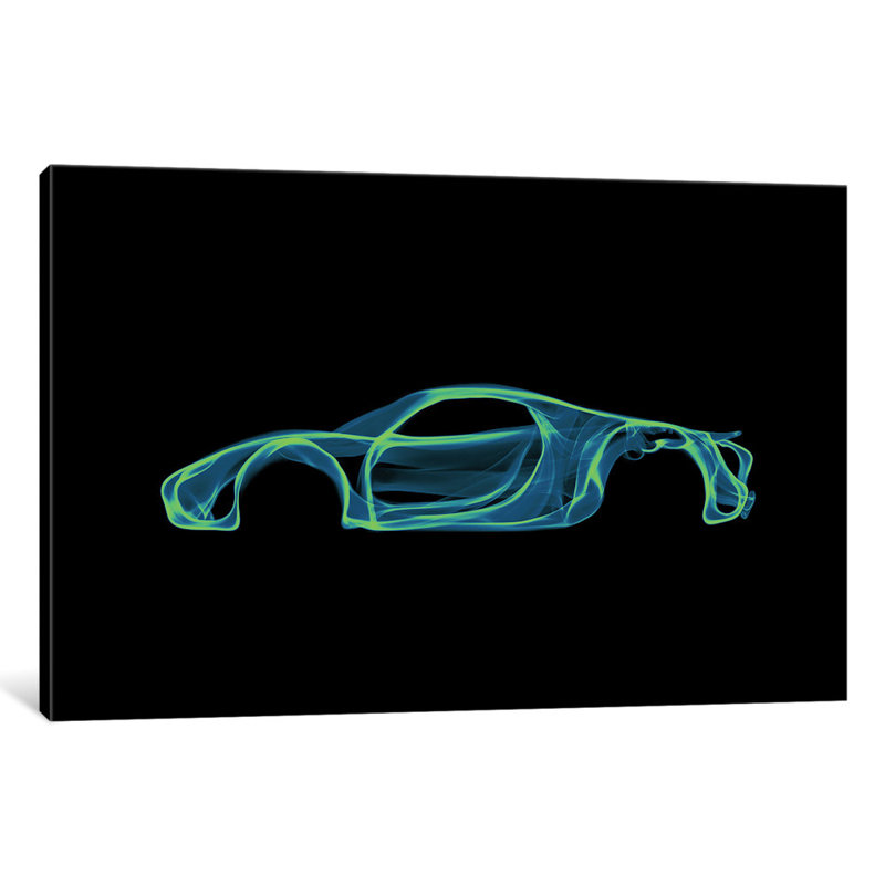 Reproduction d'art graphique sur toile, H 12 po x l 18 po x P 1,5 po, Toile tendue, Pas de tapis