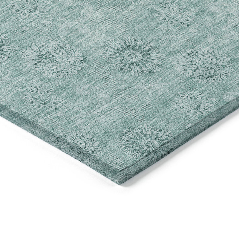 Tapis d'entrée antidérapant Leis, Tapis de couloir 2 pi 3 po x 7 pi 6 po