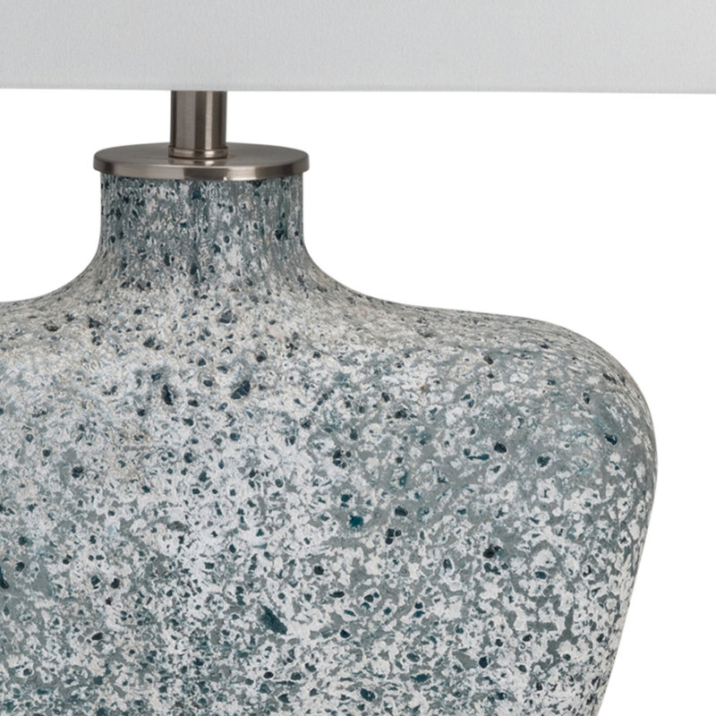Lampe de table en verre