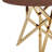 37 Inch Round Dining Table With Metal Legs, Compact And Stylish For Small Spaces, Ideal For 2 To 4 People, Modern And Durable Design-1034998168