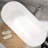62.9'' x 29.52'' Freestanding Soaking Solid Surface Bathtub