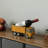 Floor Wine Bottle Rack in Yellow