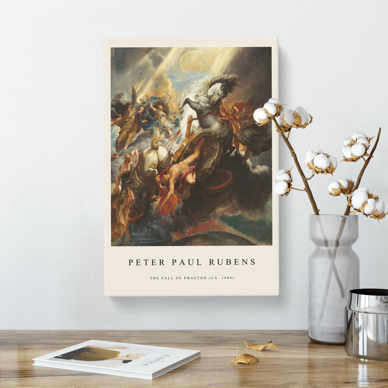 The Fall of Phaeton by Peter Paul Rubens - Wrapped Canvas, 50cm H x 35cm W x 3cm D