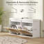 8 Pair Shoe Storage Bench