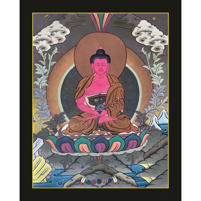 Amitabha, Bouddha Thangka, peinture (Brocadeless Thangka)