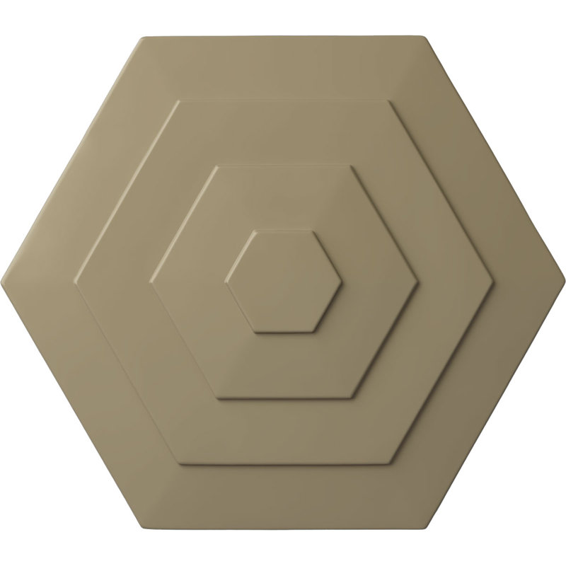 Médaillon de plafond 23 1/4 po x P 7/8 po Woodruff, Désert de Gobi