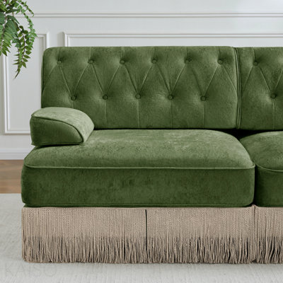 Canapé Lsf Velvet - Beige