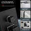 Robinets de douche muraux avec valve brute