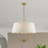 Antonya 6 - Light Dimmable Drum Chandelier-1521397952