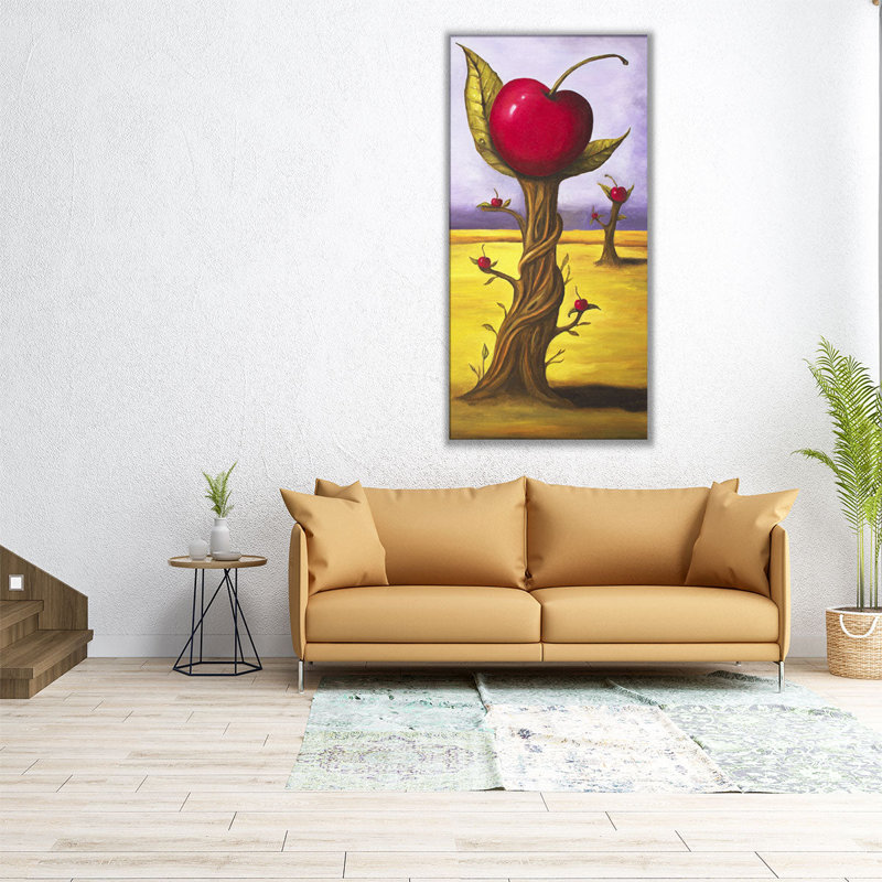Reproduction d'art sur toile, H 20 po x l 10 po