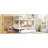 Twin Over Twin Rubber Wood Bunk Bed With 2 Drawers, Convertible Into 2 Twin Beds, Twin Size Bunk Bed With Ladder And Safety Guardrails-2010561865