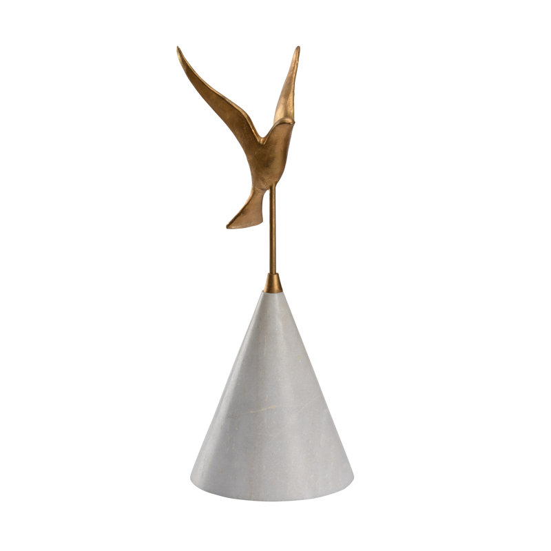 Flights Animals Sculpture, 19.75" H x 7.5" W x 7.5" D
