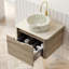 Meuble-lavabo mural 24 po avec vasque en céramique-1135319367