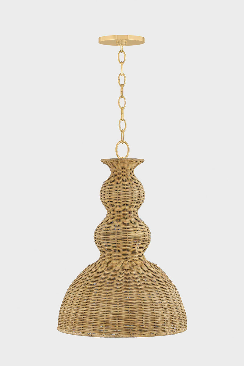 Mayla 1 Light Pendant by Megan Molten x Mitzi, 74.75" H x 26" W x 5.5" D