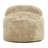 Convertible Memory Foam Bean Bag Chair, 2-In-1 Sofa Chair, Beige