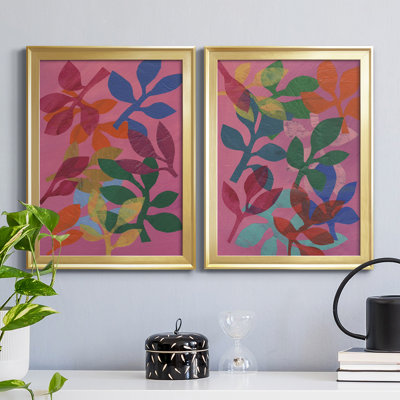 " Vivid Stems III " 2 - Pieces