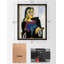 Portrait de Dora Maar par Pablo Picasso, estampes numériques sur toile de coton sans acide-91886263-91886264