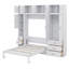 Lit escamotable avec rangement et garde-robe-2035522500