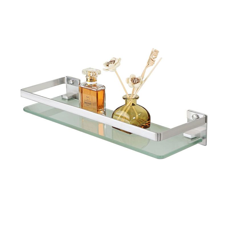 Glass Bathroom Shelves