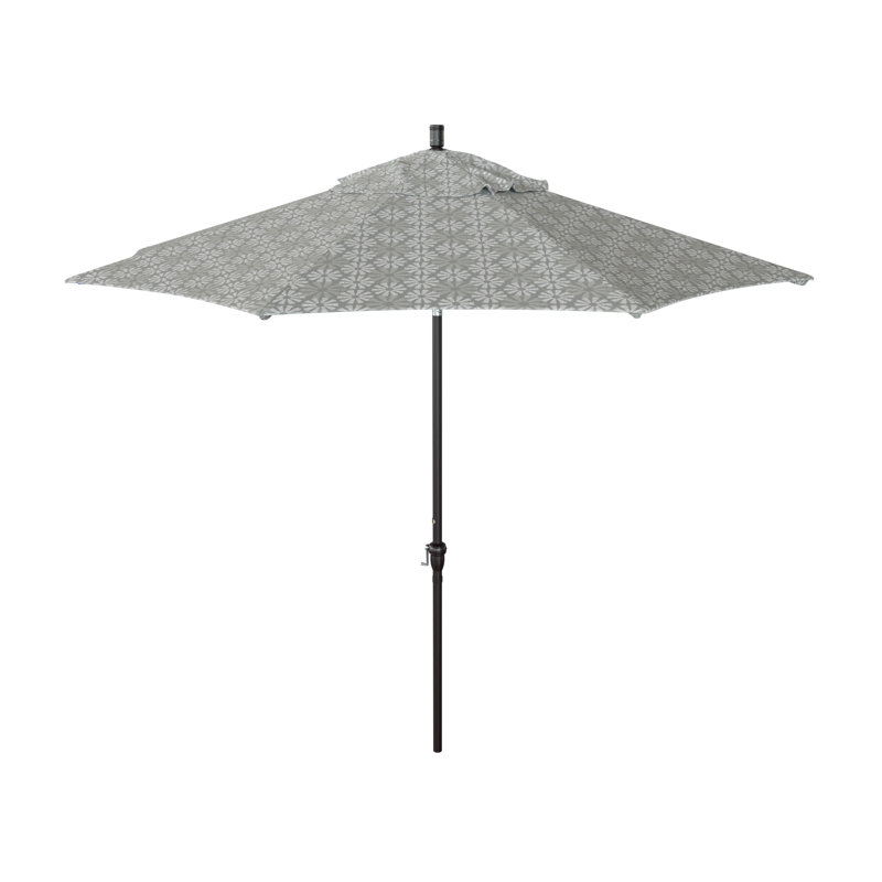Parasol de marché 9 pi Tayyibah, Spiro graphite - Pacifica Premium