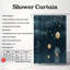 Rideau de douche Christmas Night - Premium-2031135757