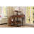 Corner Vanity Desk Set With Storage Cushioned Stool And Charging Station, Triangle Makeup Desk With Removable Pull-Out Side Cabinet, Glass Tabletop Makeup Vanity Desk With Drawer And Shelf-790618177