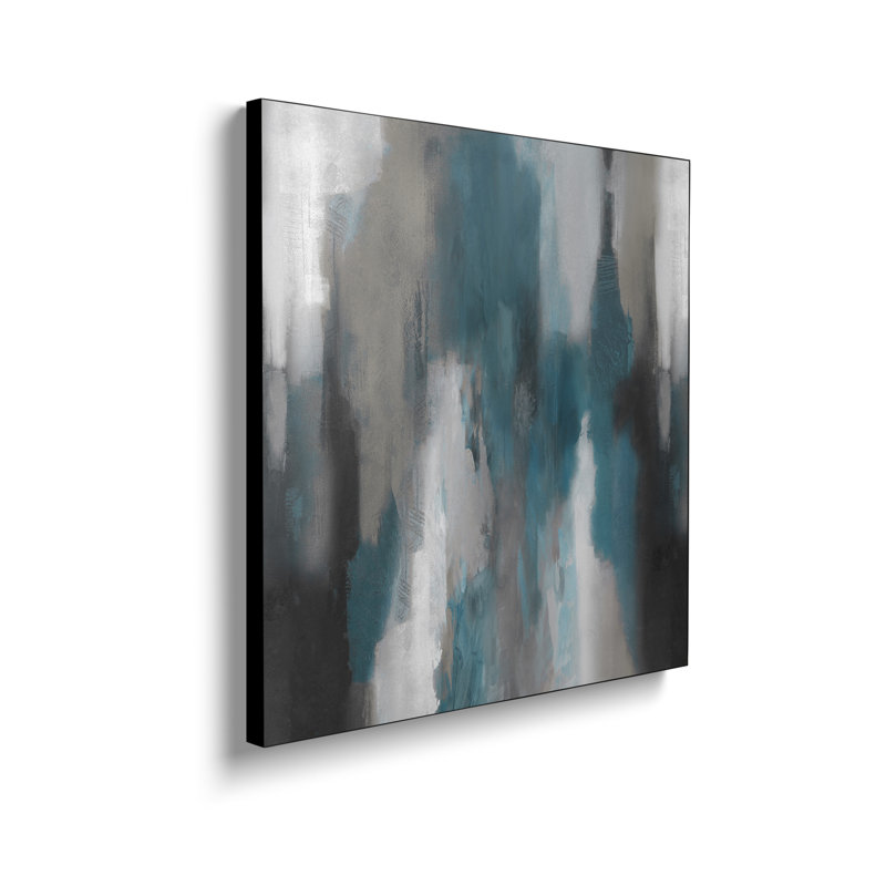 Toile en métal Steemplix - Apex Cerulean par Carey Spencer - impression d'art mural