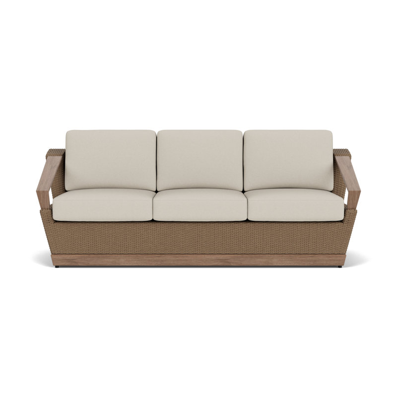Charisma Outdoor 3 - Seat Patio Sofa, Fife Fog