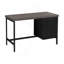 Bureau d'ordinateur, bureau personnel, ordinateur portable, installation à gauche, à droite, tiroirs de rangement, l 48 po, travail, stratifié, métal, contemporain, moderne-1993362966
