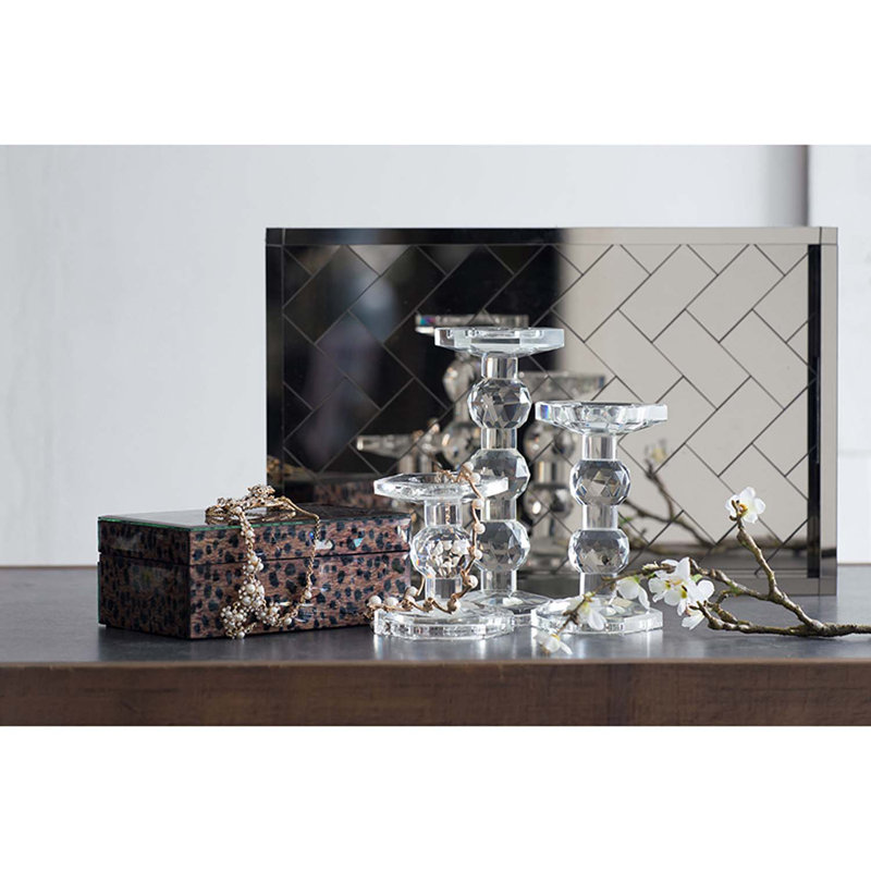 Plateau rectangulaire ambre