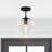 Vazken Glass Semi Flush Mount-901502361
