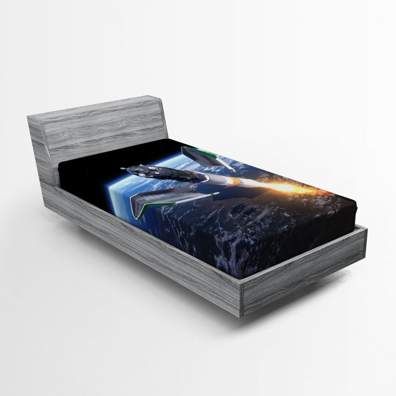 Drap-housse en microfibre Outer Space, Simple TG
