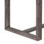 Ensemble de table de salle à manger à hauteur de comptoir 5 pièces Farmhouse avec 1 table rectangulaire et 4 chaises pour petits espaces-923527649
