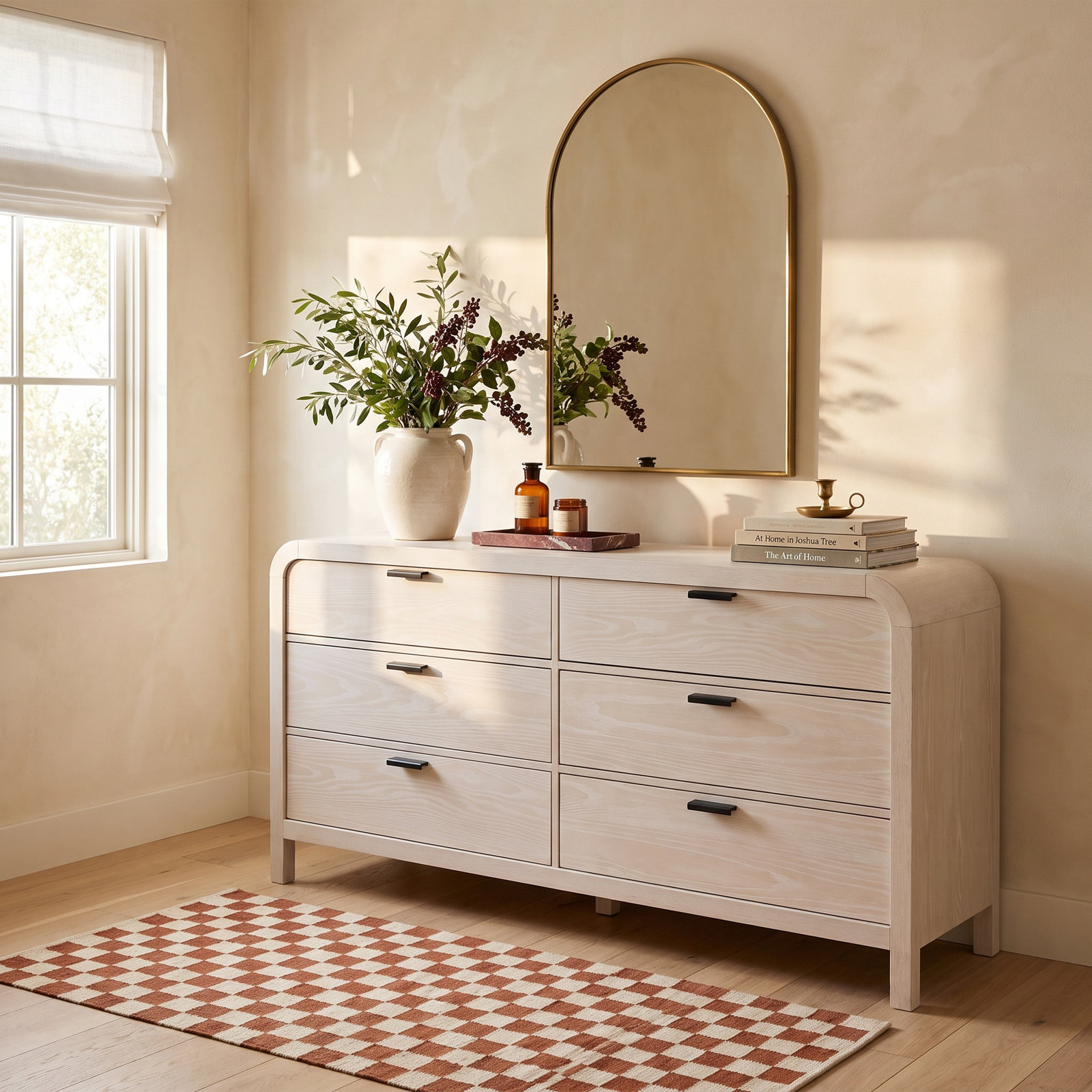 Essie 68" Double Dresser, White