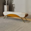 Italian Light Luxury Bed End Stool Storage Stool Upholstered Storage Bench