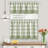 Woven Trends Guydra Tier and Valance Window Curtain Set-884701787-852661335