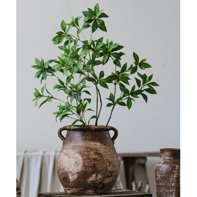 Pot Restoration en argile brune