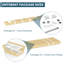48"W X 80"H 5-Lite Tempered and Frosted Glass Sliding Closet Door with Hardware Kit-100246729