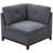 MODULAR SET - Chenille Fabric Sectional Sofa