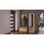 Modern Entryway Hall Tree with Wardrobe, Drawers & Coat Rack – Freestanding Hallway Storage Cabinet for Entryway, Mudroom, Bedroom & Foyer-538373208