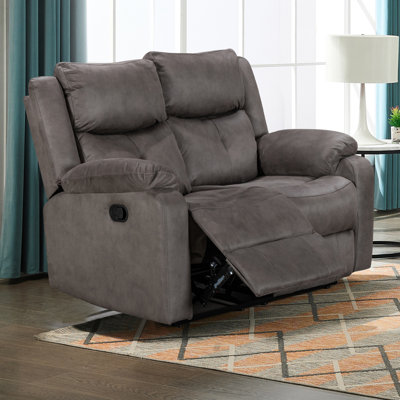 Rosevale Manual Recliner Armchair - Silver