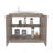 Haivana Utility Sink Base Cabinet With Double Doors And Interior Shelf, White Oak