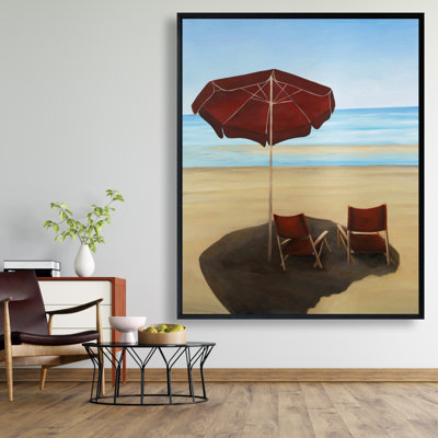 «Relax At The Beach», reproduction sur toile